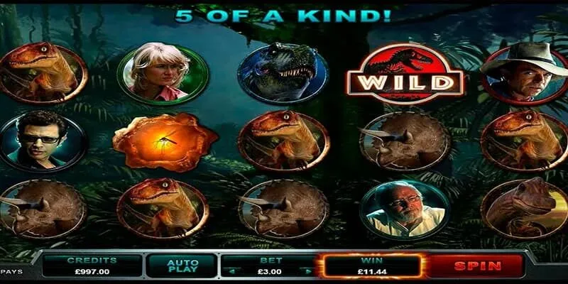 Hướng dẫn chơi game Jurassic Park Slots cực dễ cho các tân binh