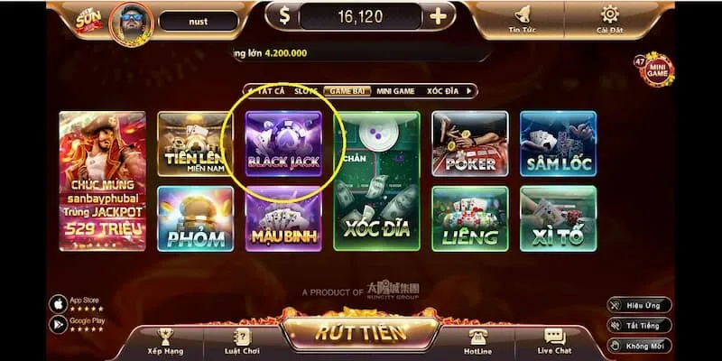 Siêu phẩm Blackjack mang đến trải nghiệm mới, cơ hội giàu sang