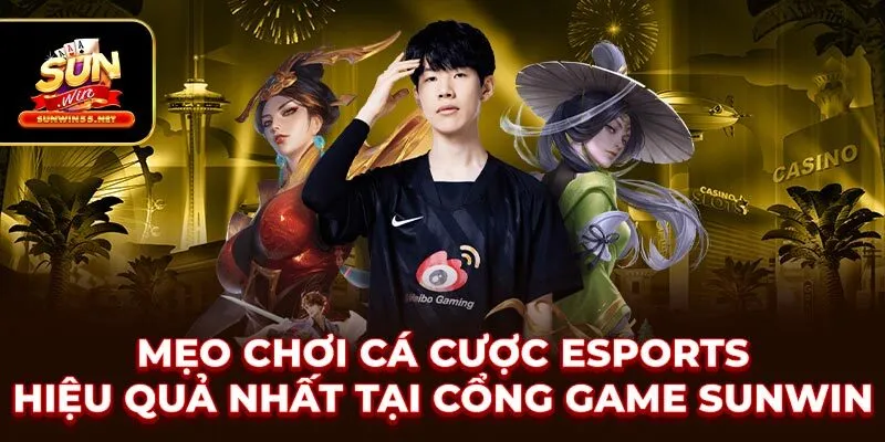 Mẹo Chơi Cá Cược Esports Hiệu Quả Nhất Tại Cổng Game SUNWIN